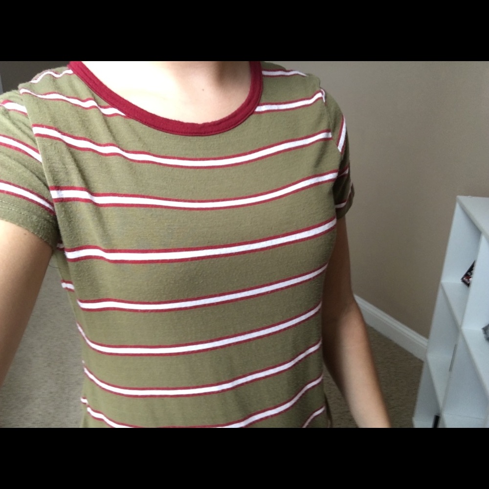 Como Black Striped Shirt